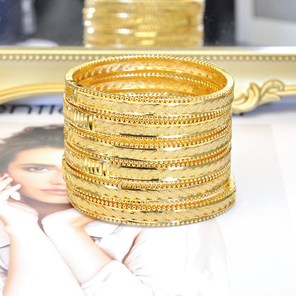 22K Gold-Plated Openable Bangle 22KBA001