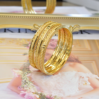 22K Gold-Plated Openable Bangle 22KBA001