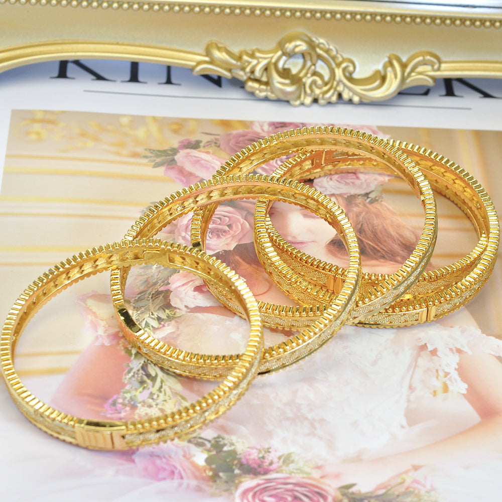 22K Gold-Plated Openable Bangle 22KBA001